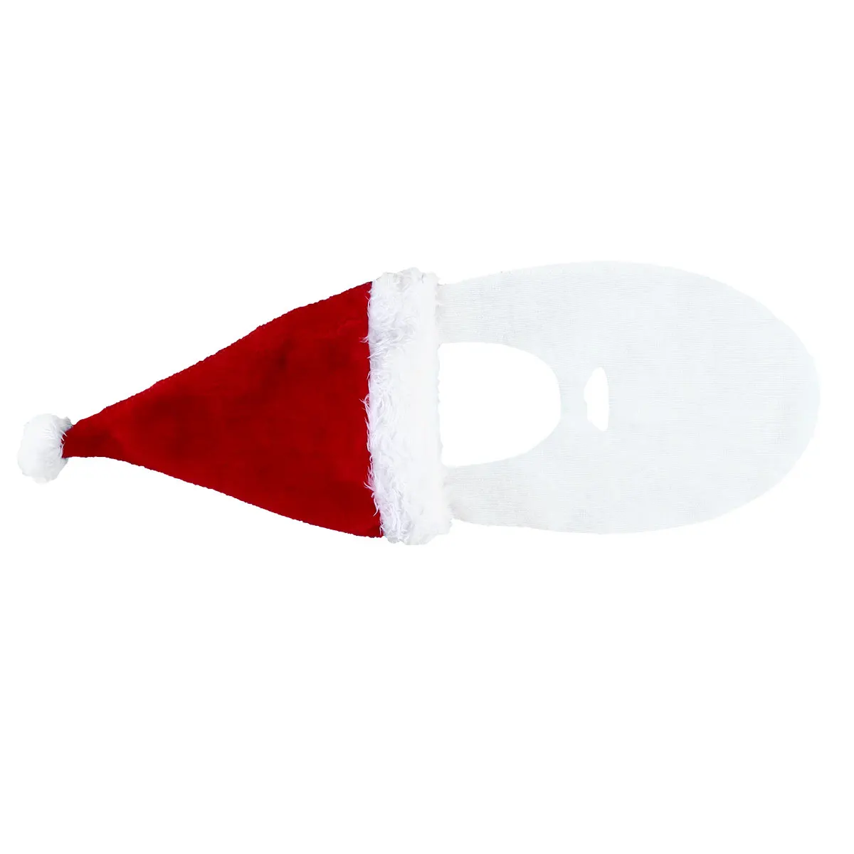 

Christmas Elder Hat Santa Claus Cloth Cap One Size Fits Most Party Costumes Decorative Hats Bearded Accessories Festive Photos