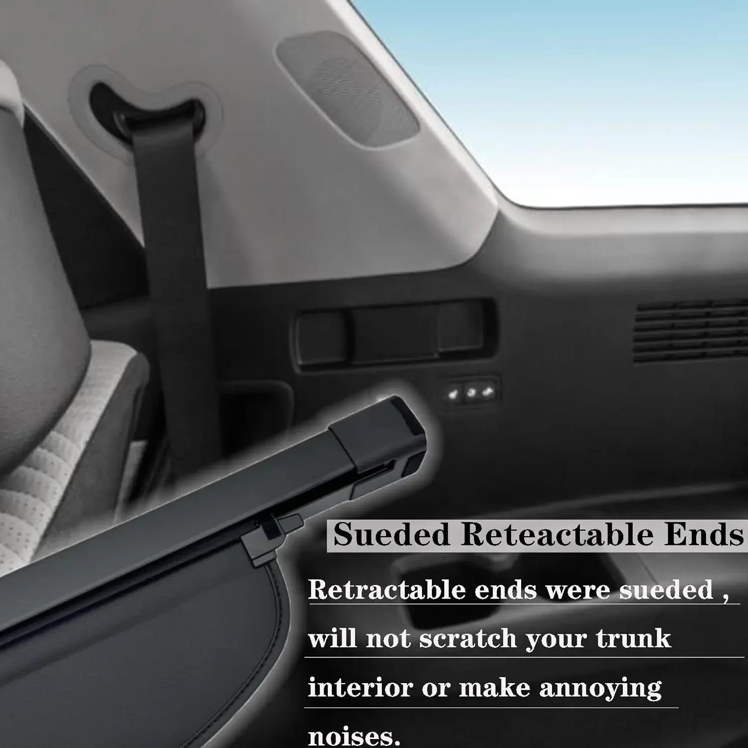 Retractable Cargo Cover for Hyundai Palisade 2024 - 2020 Rear Trunk Organizer Privacy Security Screen Shield Shade Accessories