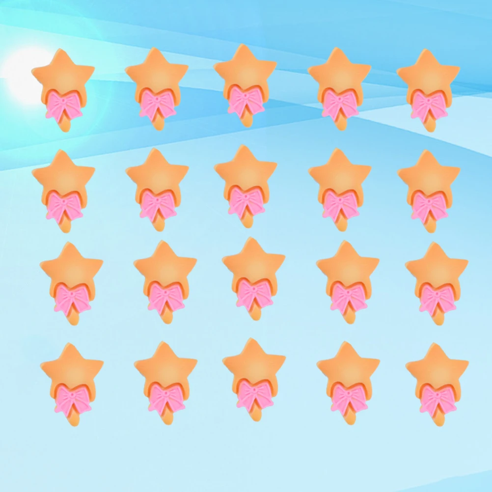 

50pcs Phone Case Accessories Metal Craft Decorative Charms For Diy Kids Handmade Jewelry Scrapbooking Keychain Hair Rope