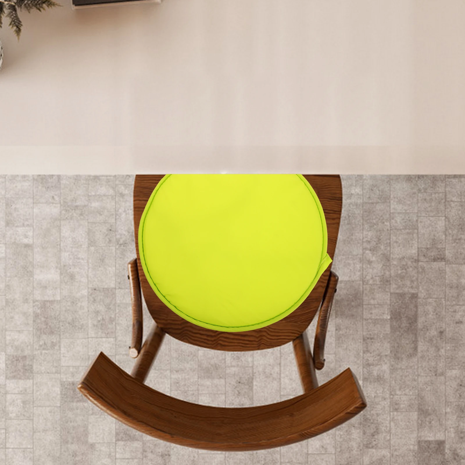 

1pc Premium Round Sponge Chair Chair Cushion Seat Cushions For Home Sofa Round Seat Cushion Home Office Restaurant 30Cm Green