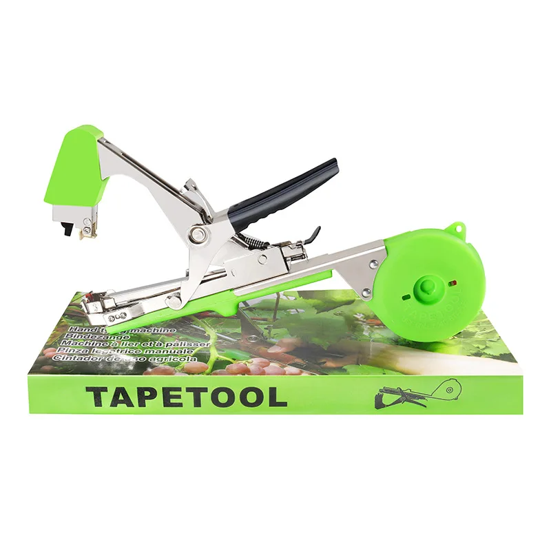 

Tying Machine Plant Garden Plant Tapetool Tapener +10 Rolls Tape Set for Vegetable Grape Tomato Cucumber Pepper Flower