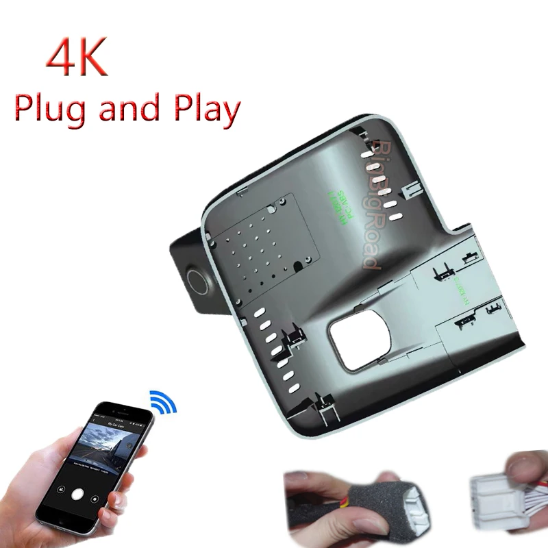 

For Buick Verano PRO GS PRO 533T 2022 2023 4K Plug And Play Car Video Recorder Wifi DVR Dash Cam Camera FHD 2160P