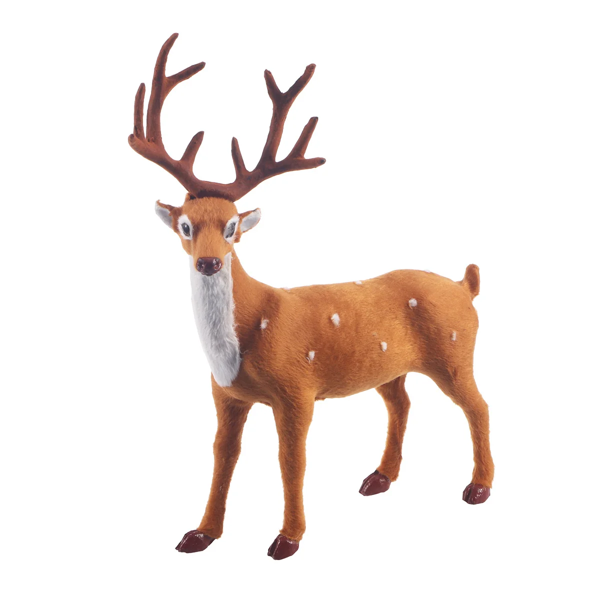 

11.8 Inch Christmas Christmas Home Decor Decor Decoration Simulation Home Hotel Holiday Xmas Elk Small Ornament Decorations