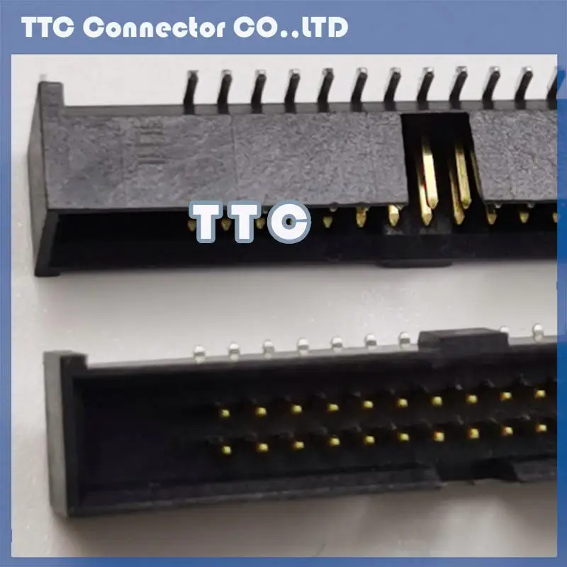 Conector macho chapado en oro de 2 filas, 30 Pines, 1,27mm, ESHF-115-01-F-D-SM-LC, lote de 5 unidades