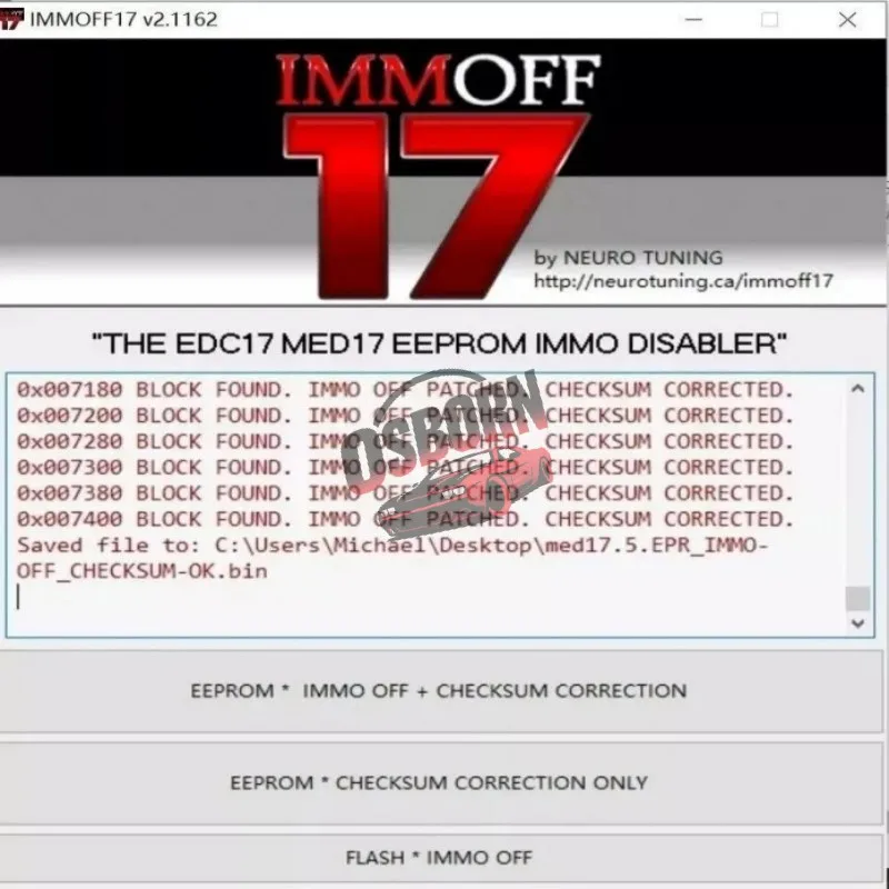 أحدث برنامج IMMOFF17 لعام 2025 EDC17 Immo Off Ecu Program Immoff17 + keygen مجاني + تثبيت الفيديو + تساعد مجاني في التثبيت #3