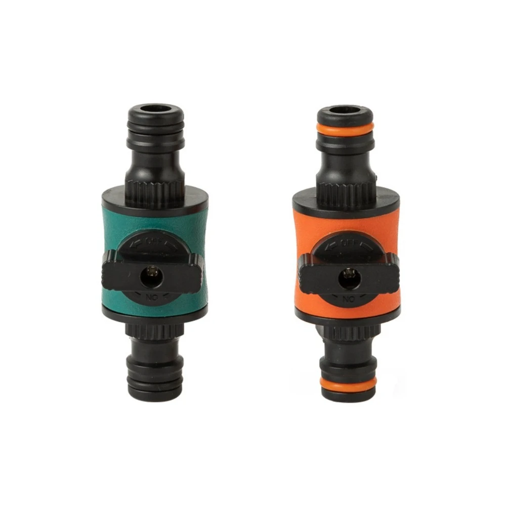 1 Peça Válvula de Corte de Mangueira de Jardim de 16MM com Conexão Rápida para Tubos Plásticos, Adaptador de Torneira para Irrigação e Lavagem de Carros