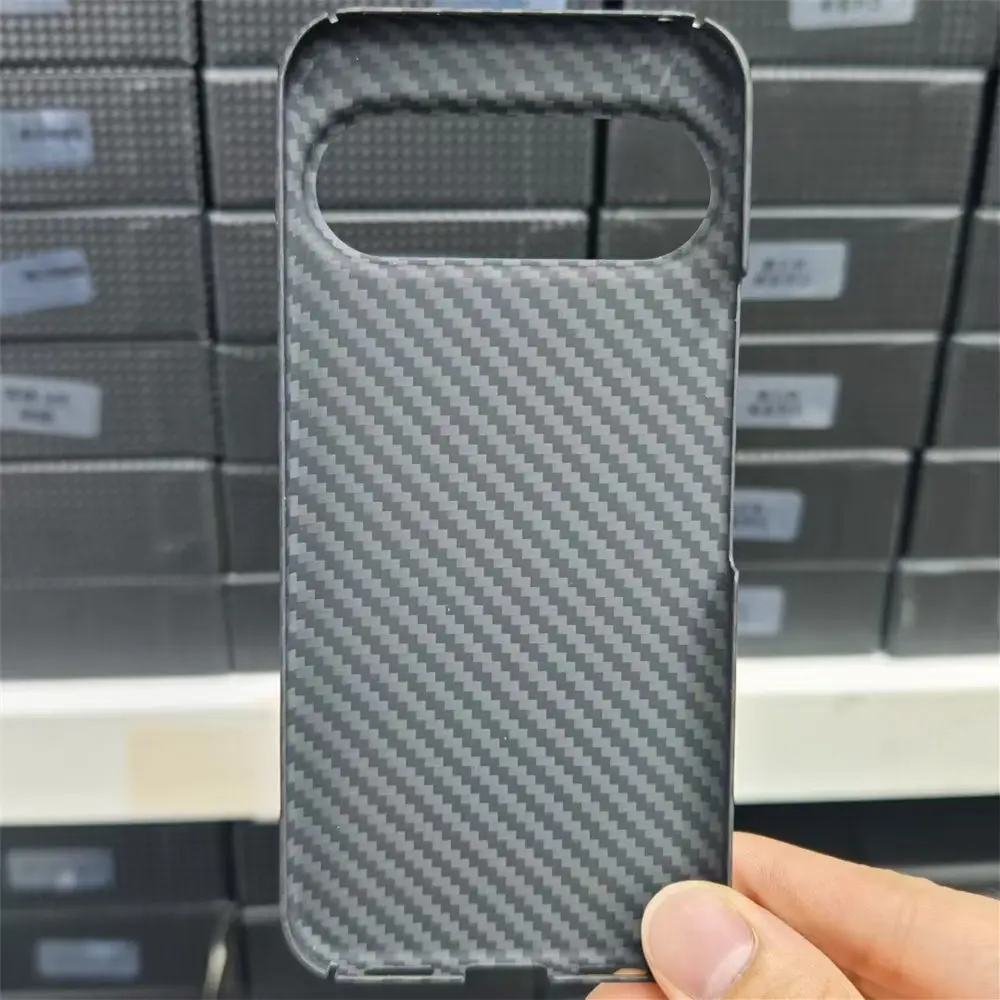 Slim Aramid Carbon Fiber Case For Google Pixel 10/10 Pro Shockproof Hard Cover