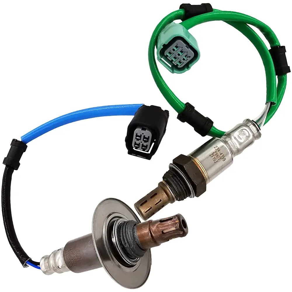 2 uds Sensor de oxígeno Lambda para Honda CR-V CRV 2007 2008 2009 234-9062 234-4359 sensor de oxígeno aguas arriba y abajo delantero trasero