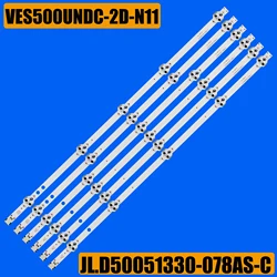 1/5/10 Kit LED Strip for D50F289M4CW JVC LT-50C750 50HB6T72U P50D300FP VES500UNDA-2D-N11 VES500UNDC-2D-N12 JL.D50051330-078AS-C