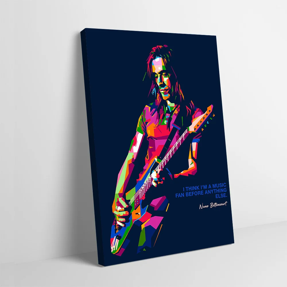 Póster impreso de Nuno Bettencourt, imágenes personalizables, cuadro sobre lienzo para pared, decoración del hogar, decoración del dormitorio
