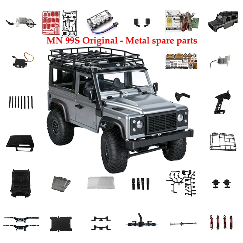 Metal OP Symulowane dekoracje Akcesoria Diy dla modelu MN D90 D91 MN99 MN99S 1/12 RC Car Window Mesh Upgrade Części zamienne