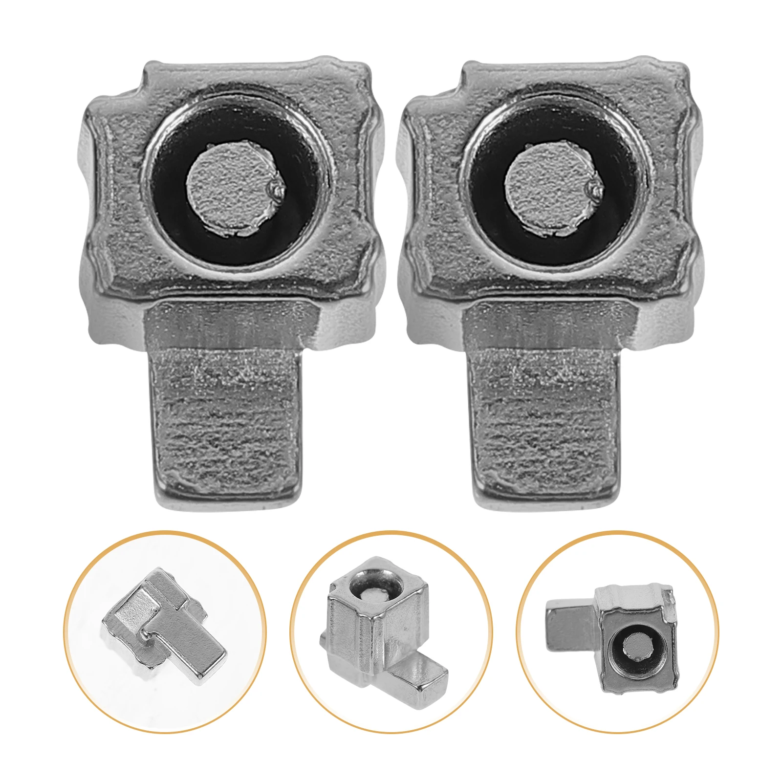 

5 Pairs Metal Lock Buckle Replacement Latch for Gamepad Controller Slider Handle Accessory Part Gaming Tool Drill Bit