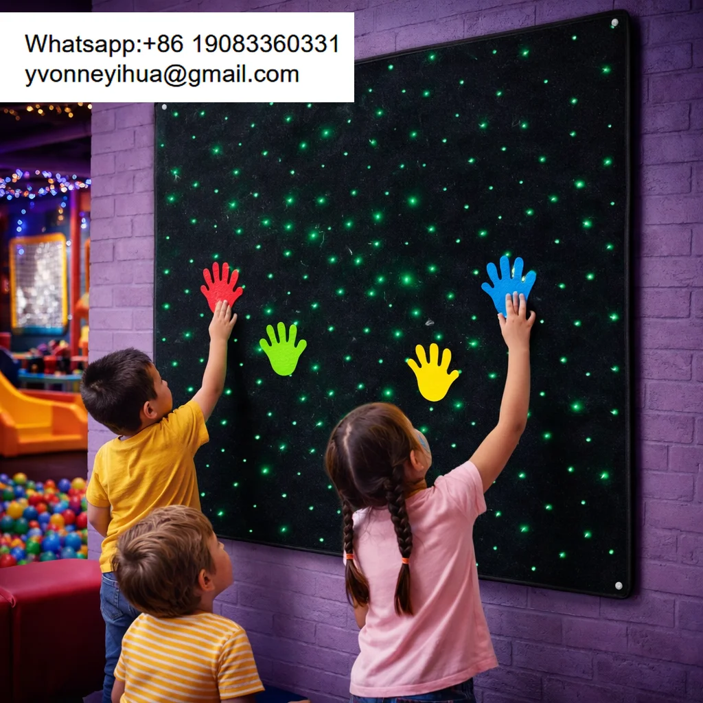

Sensory Exploration Interactive Fibre Optic Carpet Calming Visual Experience Fiber Optic Starry Sparkle Rugs For Therapy Center