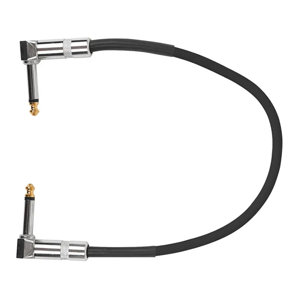 

635mm Electric Guitar Cable 6.35mm Patch Cables Minimalist Design Low Noise Transmission Professional Audio Patch Cables Guitar