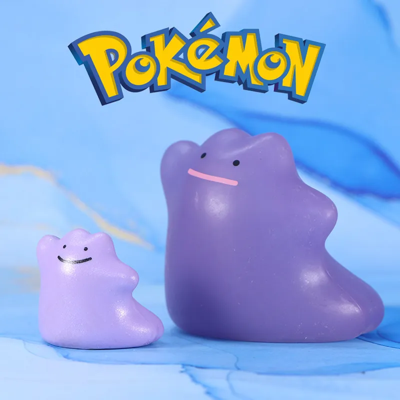 Genuine WCT Ditto Figure Pokemon Pocket Monsters Collectible Model Decoration Toy - view 2