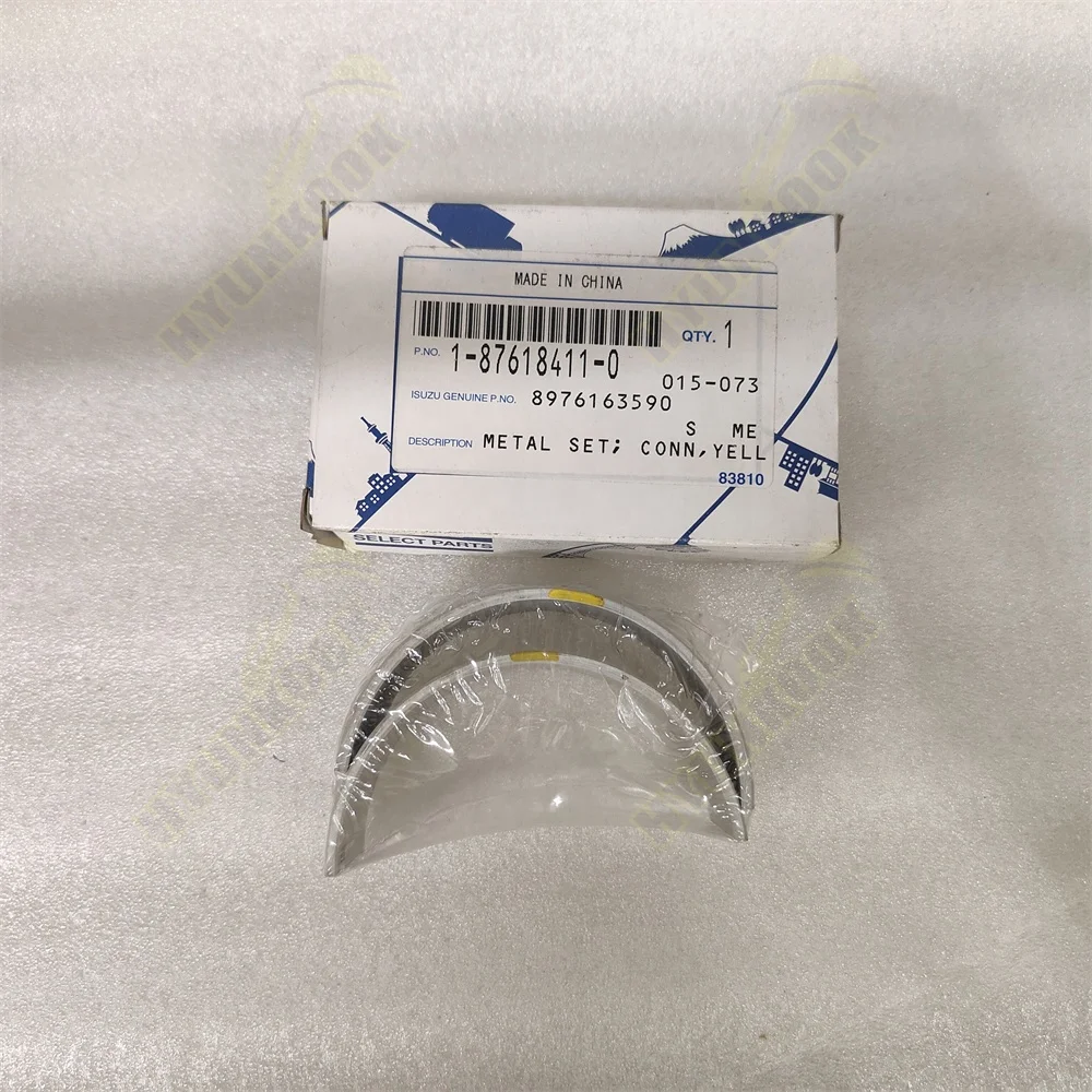 

OEM New 4HK1 6HK1 Engine Parts 1-87618411-0 Connecting Rod Metal Set for Isuzu
