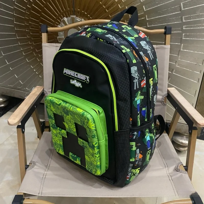 Australia Zaino autentico della marca Smiggle Minecraft Co Zaino per la scuola primaria e dei bambini Borsa per il pranzoStart of School Gift