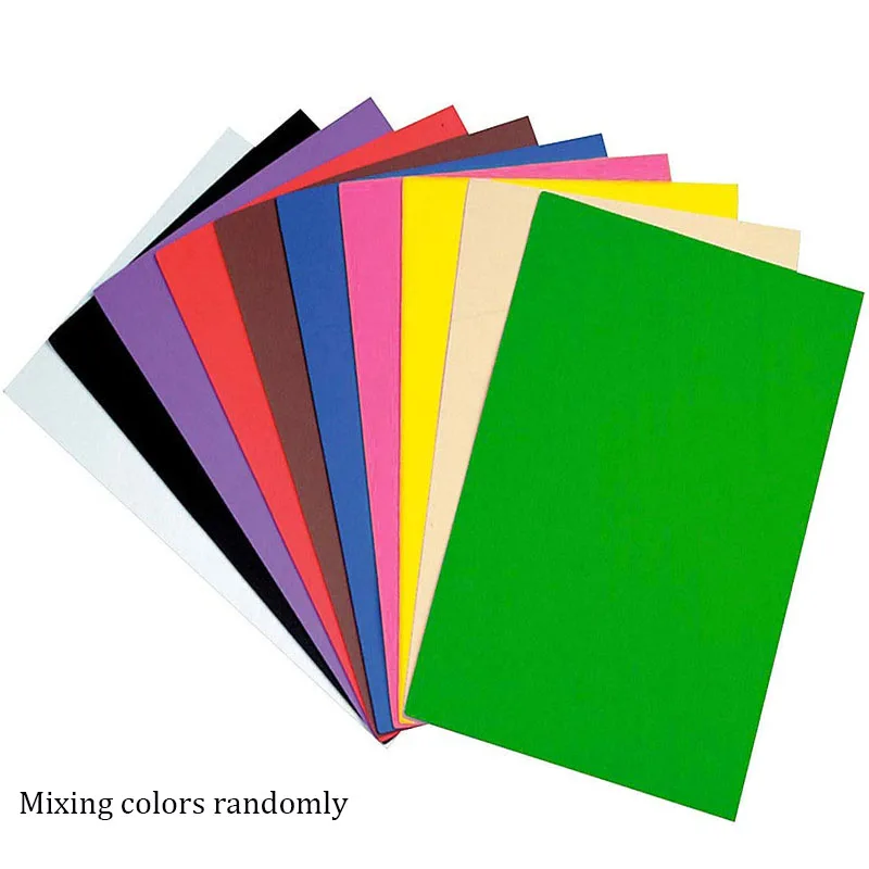 5–10 Stück Schaumstoffbögen zum Basteln, Eva-Farben-Schaumstoffpapier-Set für Bastelprojekte, Vorschulkinder, Scrapbooking, DIY, Basteln, EVA-Schaumstoffbögen – Detail 3