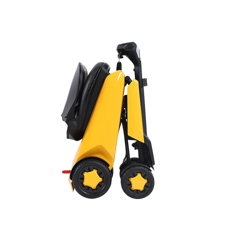 Składany skuter inwalidzki z pilotem, lekki, kompaktowy, idealny w podróży.