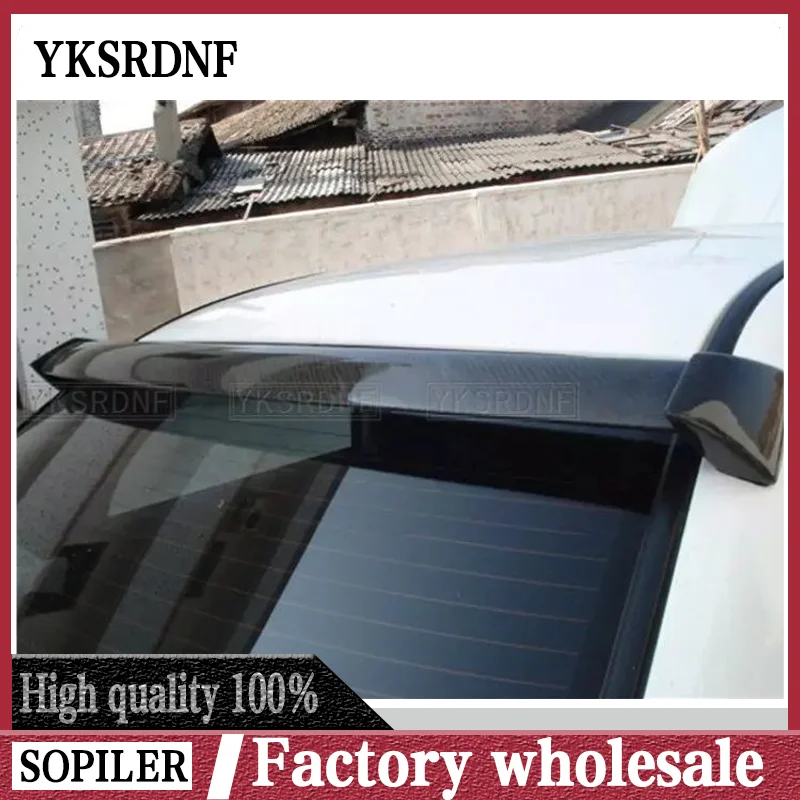 YKSRDNF Carbon Fiber Rear Roof Spoiler Window Wing Lip for Subaru Impreza WRX STI 7-9th 2002-2009 Car Styling