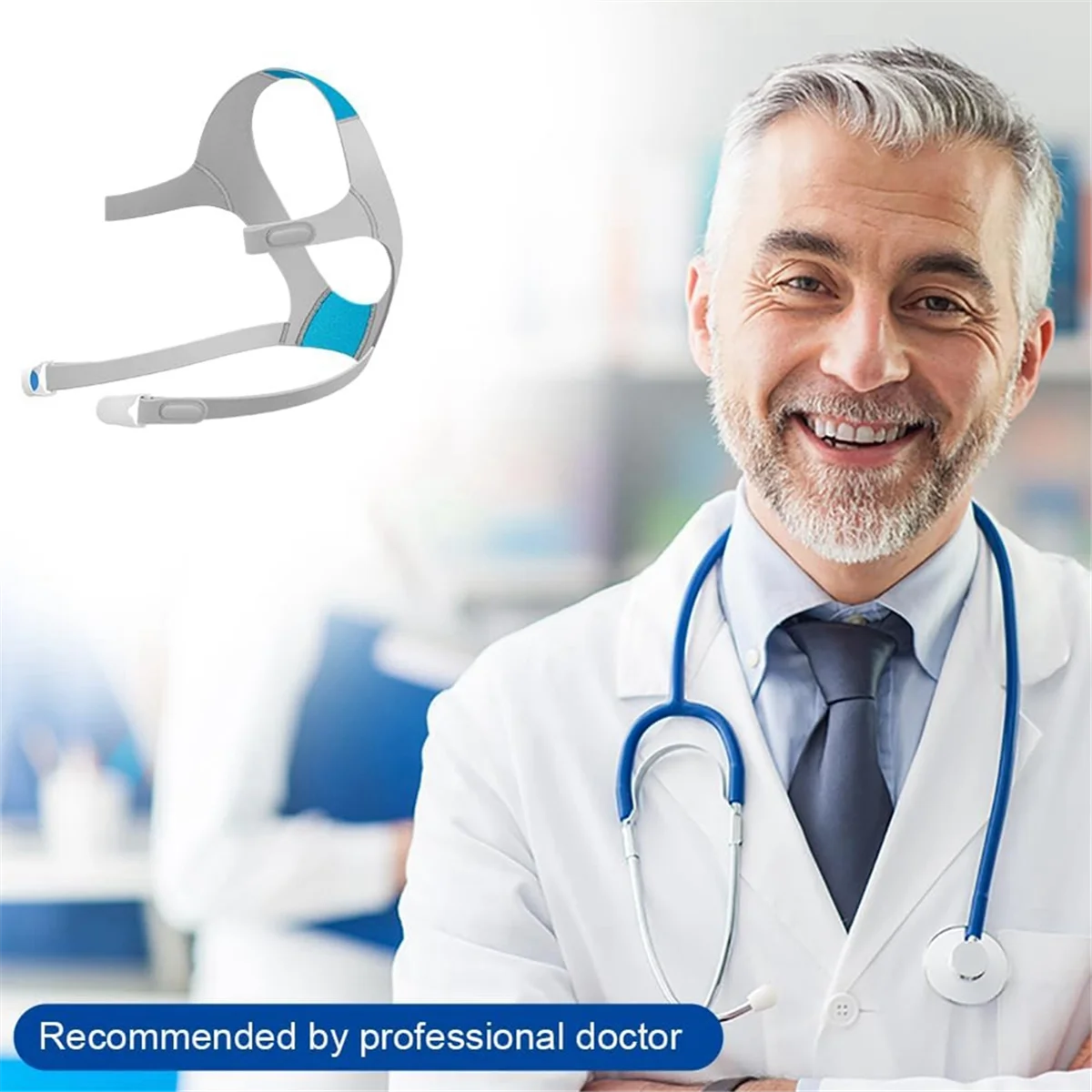 بديل لقناع الوجه الكامل ، CPAP Air Fit N20 ، 3 عبوات ، لوازم الملحقات ، الأشرطة