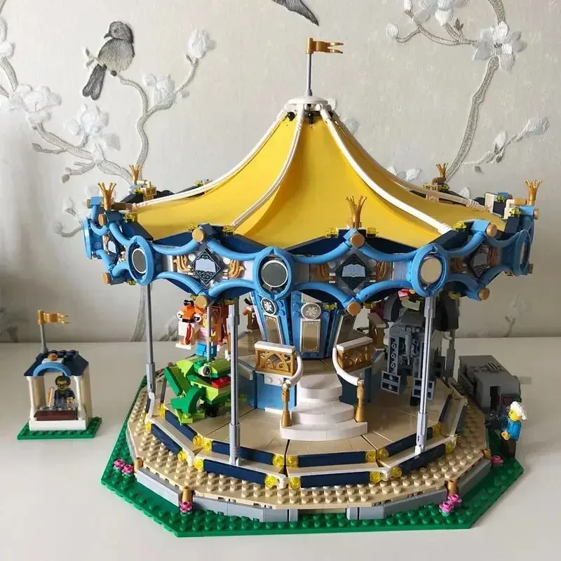 

2670 PCS Compatible 10257 15036 Children Fairground Grand Carousel Building Blocks Bricks Kids Birthday Christmas Gift Toy