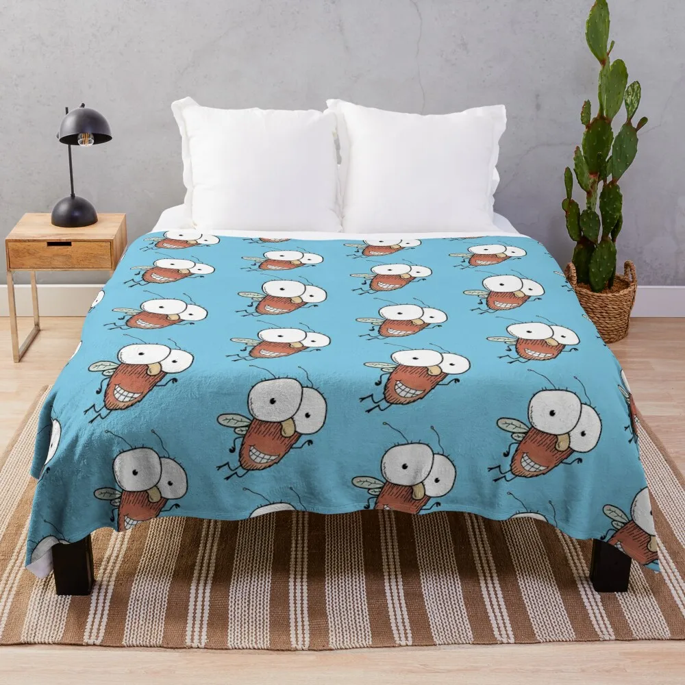 

Fly guy fan art Throw Blanket Blanket For Sofa throw blanket for sofa Soft Blanket