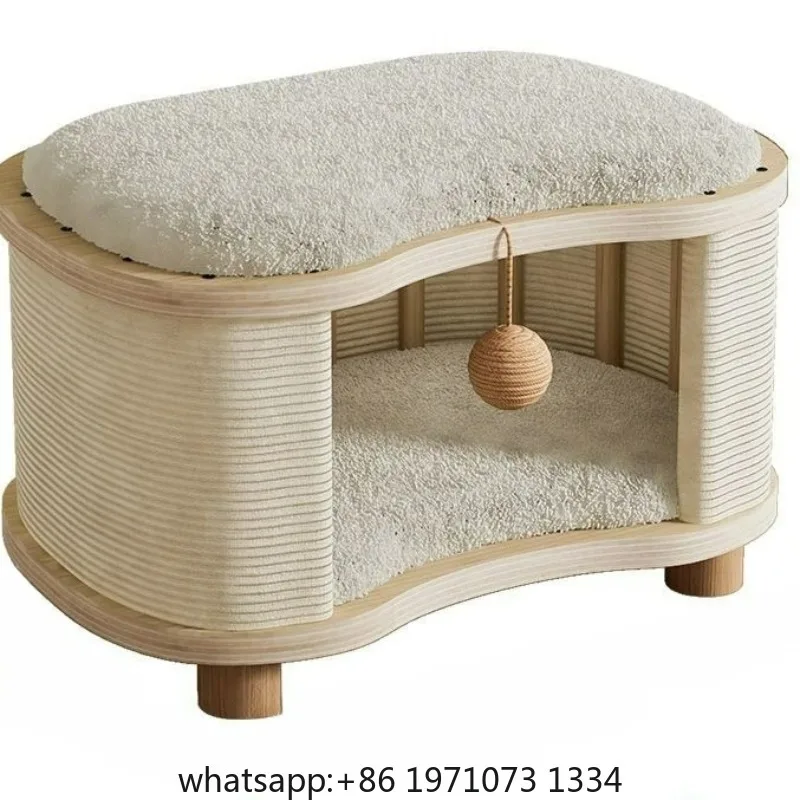 2-in-1 Convertible Heavy-Duty Pet Furniture, All-Season Anti-Slip Lounger