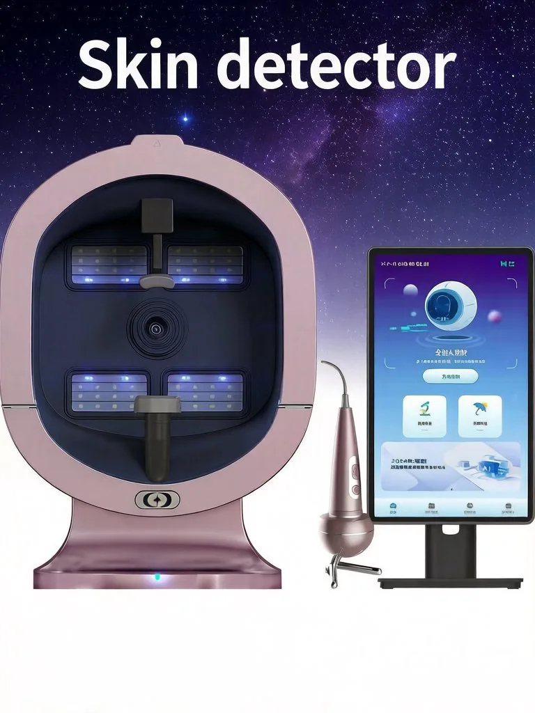 Intelligent Analysis Ten Spectral Magic Mirror Star Test X5pro Skin Detector Face And Head Detection Integrated Machine