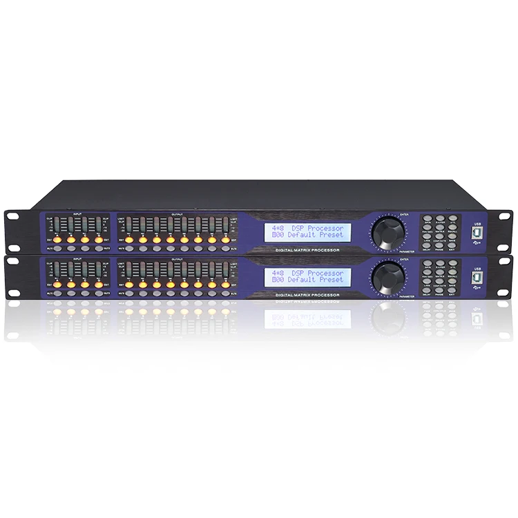 

High Quality Design Stage Audio Effect Processor Ac 95v-250v Audio Processor With Usb Interface