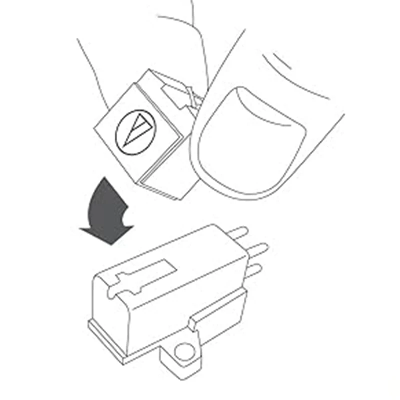 For Audio-Technica AT3600L Replacement Stylus Vinyl Recorder Motorized Magnetic Cartridge, Easy Install Easy To Use