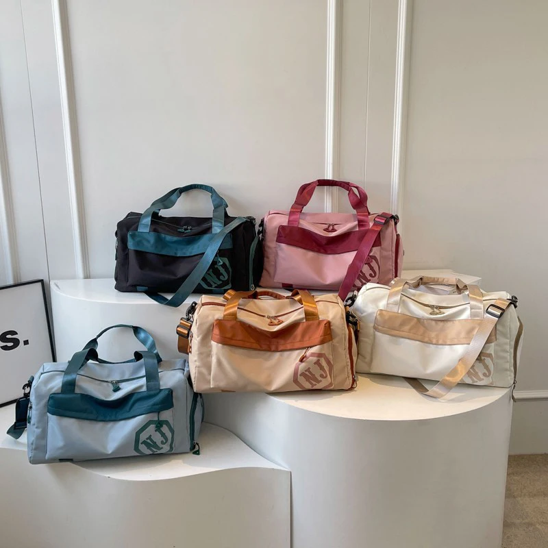 Travel Men's Fitness Bag Women's Large Capacity Dry Wet Separation Sports Lightweight Hand Luggage Short Distance Travel Bag