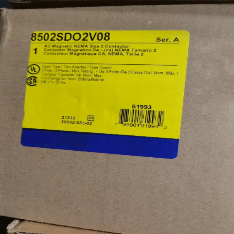 

Абсолютно новый оригинальный контактор 8502SDO2V08