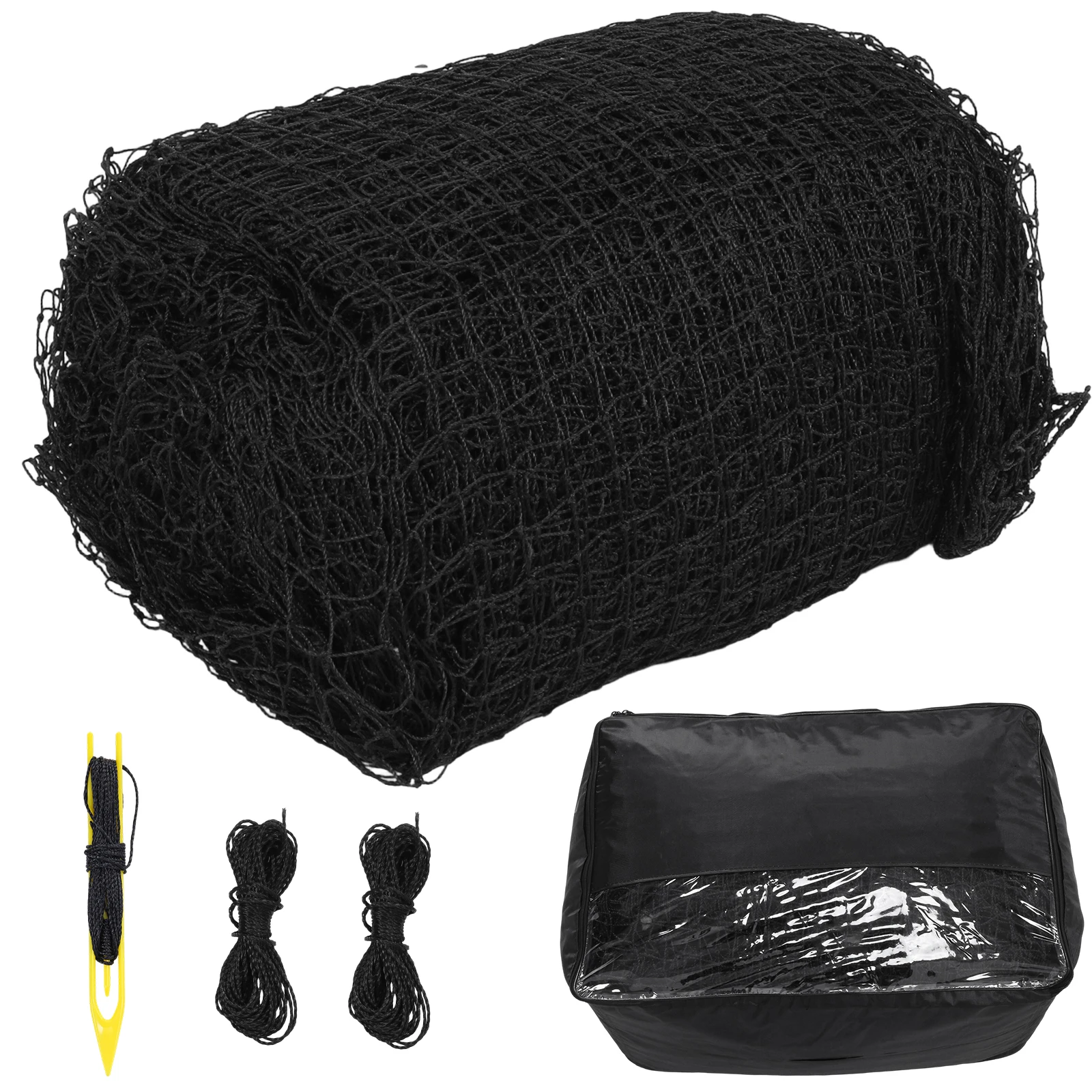 

Sports Nets 10x10x35 FT /12x12x55 FT Baseball & Softball Netting Portable Net Only No Frame Included for Outdoor Training