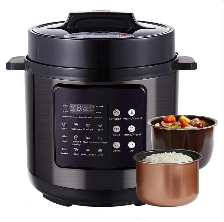 Wholesale High Quality Luxury Electric Pressure Cooker 5L 6L 8L Large Digital High Pressure Pot Cooker With Touch Panel