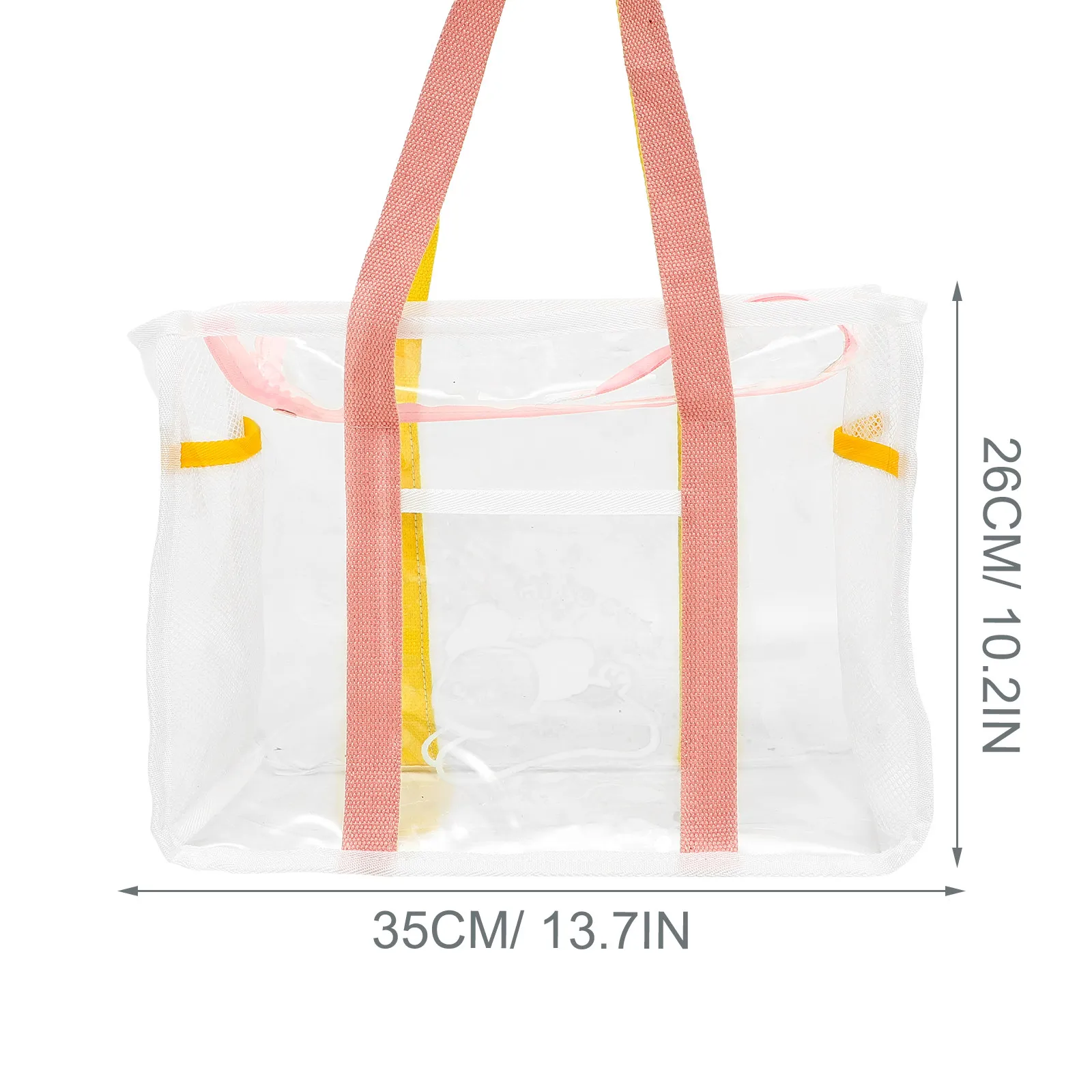 Beach Tote Bag for Women Portable Lightweight Multipurpose Tote with Large Opening Fast Drying Design Travel Beach Bag Mesh Pool