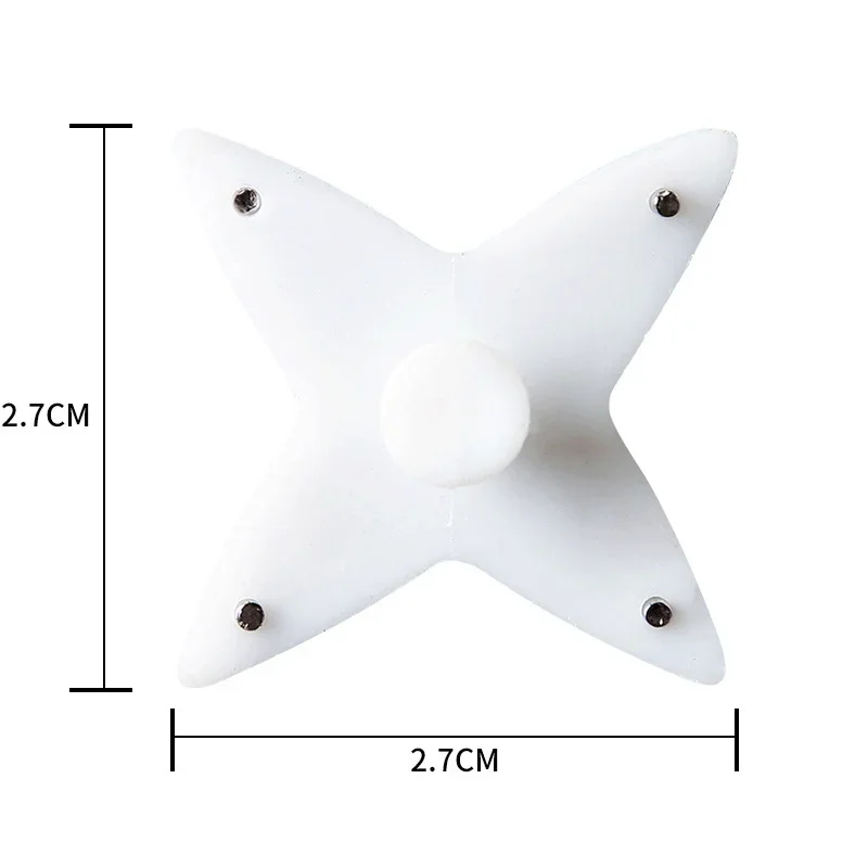 20Pc Star-shape Picture Hanger Mount Photo Clock Painting Photo Wall Hooks Invisibility Nail Fasteners Hanging Hanger Home Decor