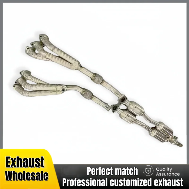 

Exhaust Manifold Head for Volkswagen Golf R36 R32 Magotan (3.6, 3.0, 3.2) 2008 - 2011 Car Performance Exhaust Pipe Modification.