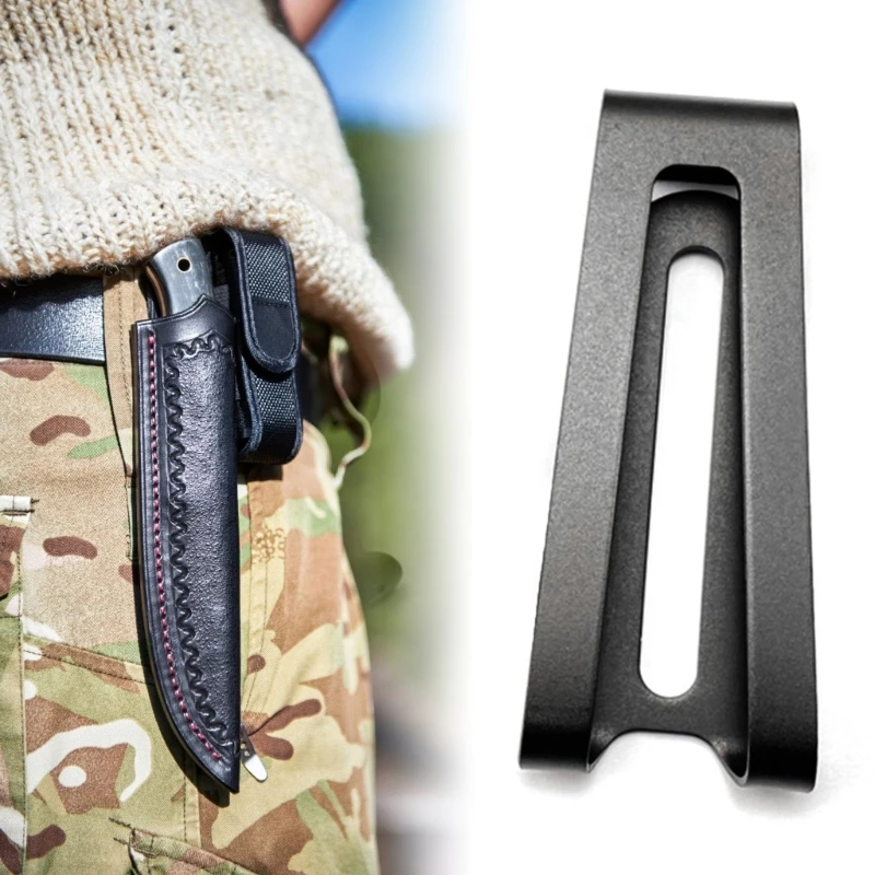 Clip gaine K, accessoires, Clip gaine pour KYDEX, Clip transport fourreau, Clip taille gaine K avec vis pour