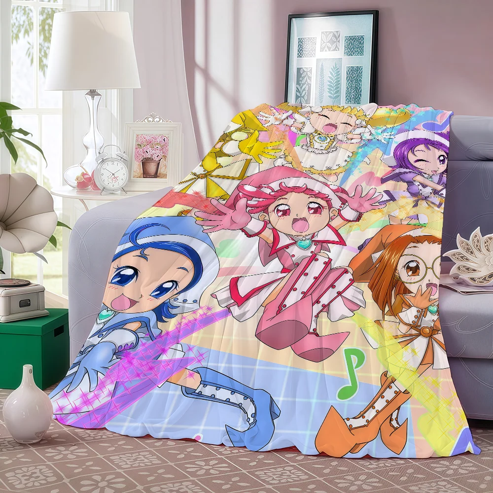 Anime M-magical D-doReMi Blanket Warm And Soft Suitable For Bedroom Living Room Sofa Bed Office Travel Camping #5