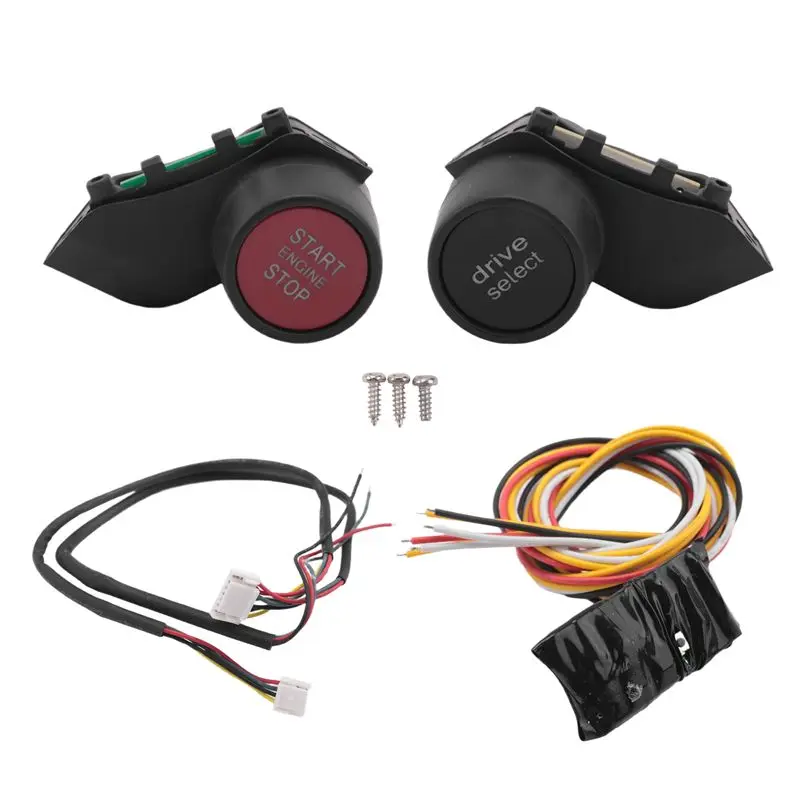 R8 Style Steering Wheel Engine Start Stop Switch Driving Mode Change Button Switch For TT Kit-A67F