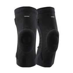 Professional Knee Brace for Pain Relief Compression Knee Sleeve with Silicone Spring Basketball Volleyball Knee Pads