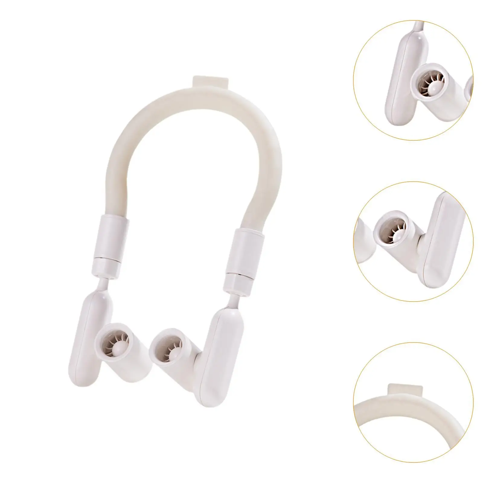 Ventilador para colgar en el cuello, ventilador Personal multiusos giratorio de 360 grados para ciclismo, actividades al aire libre, viajes y oficina