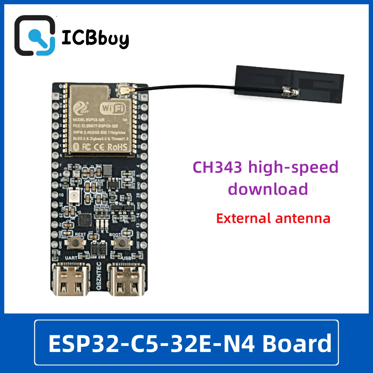 ESP32-C5 ESPC5-32E-… - image