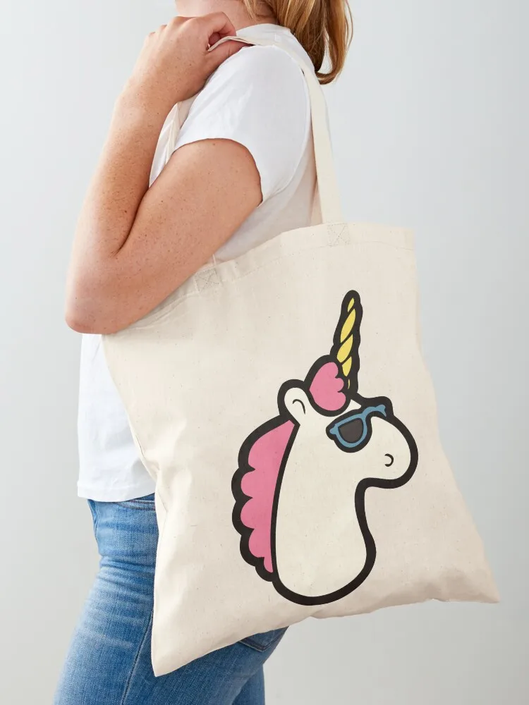 Unicorns Are Cool Pattern - Multi Tote Bag large size bags tote bag screen Women's shopper
