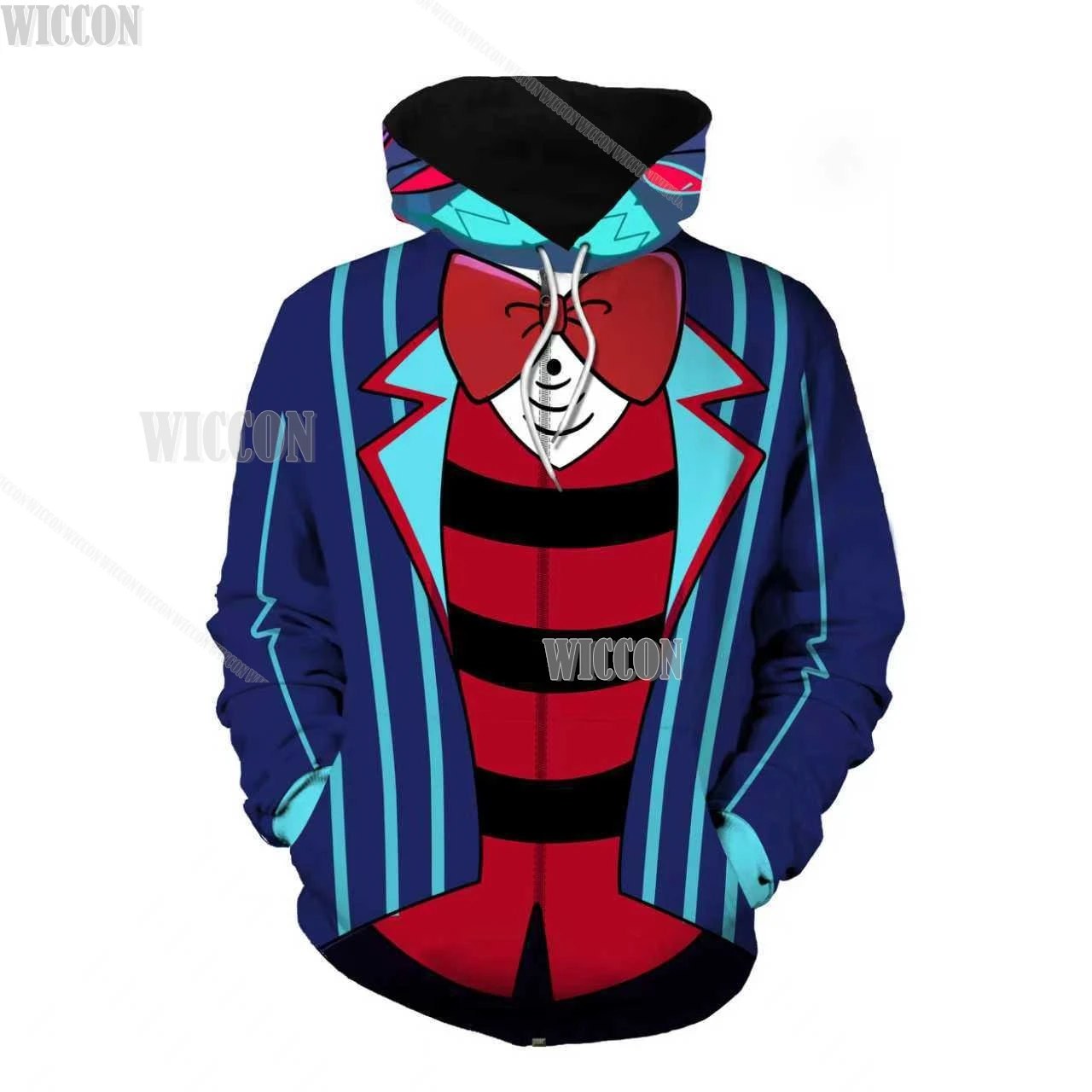 

Аниме VOX Косплей Толстовка в одном стиле Ita Одежда Унисекс Униформа Хэллоуин Взрослые мужчины Повседневный костюм Пуловер Navidad Carnaval Festival