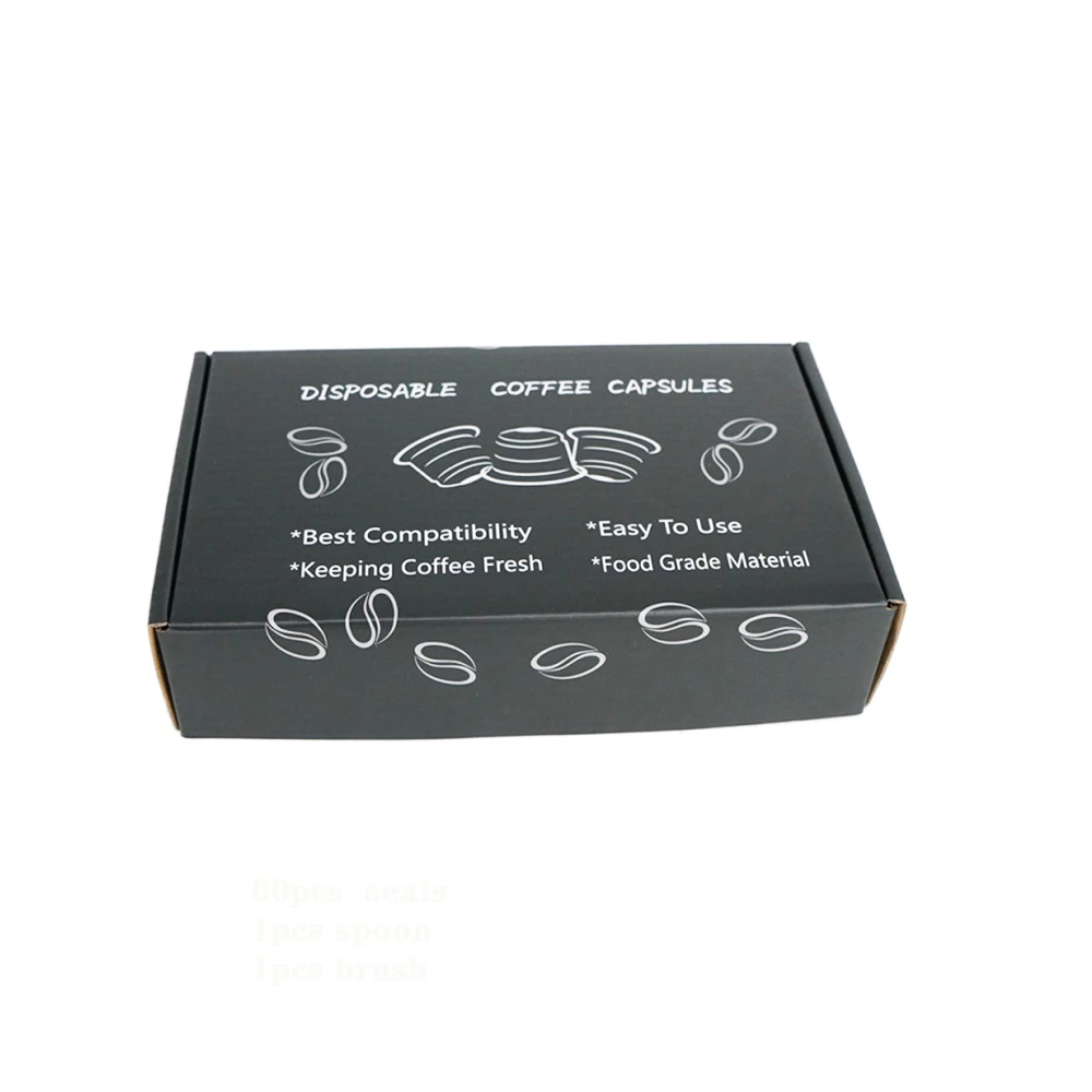 Disposable Coffee Capsules Aluminum Pods Seals Wareset Coffee Pod Stickers Coffeeware Accessory