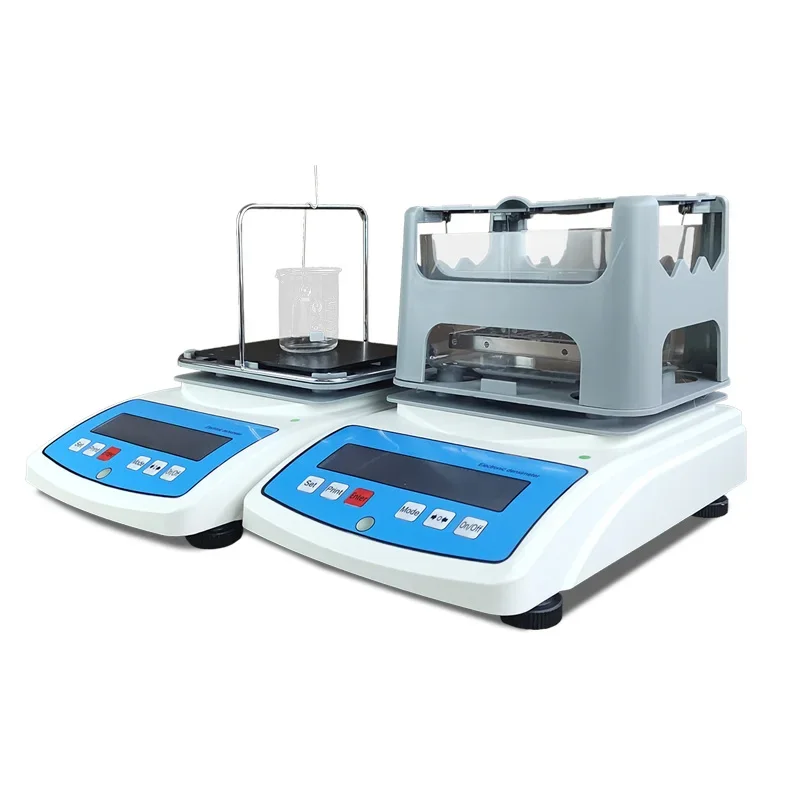 Electronic liquid densitometer Plastic solid rubber hydrometer Sponge special high-precision powder density tester