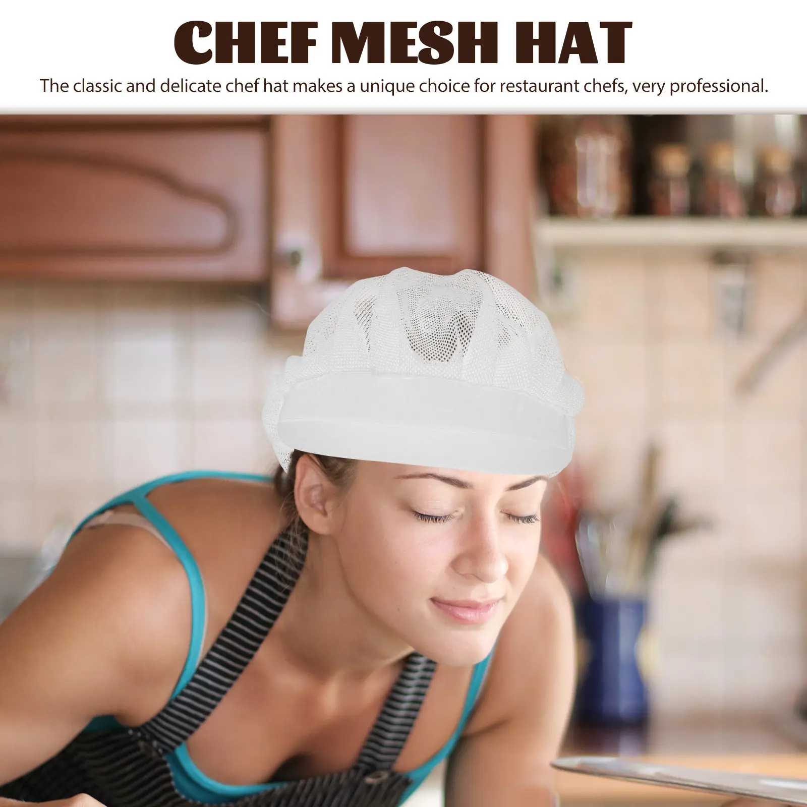 

Профессиональная поварская шапка для мужчин и женщин, многоразовая хлопковая кухонная шапка для ресторана, удобная рабочая шапка