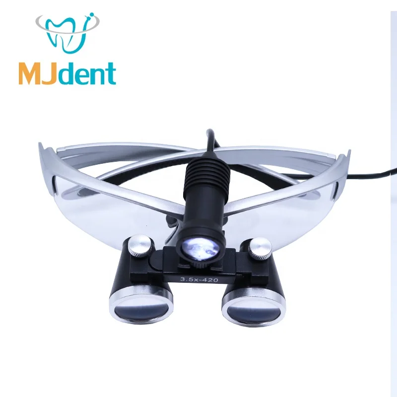 Surgical Binocular Loupes Led Head Light  / Medical Surgical Magnifying Glass